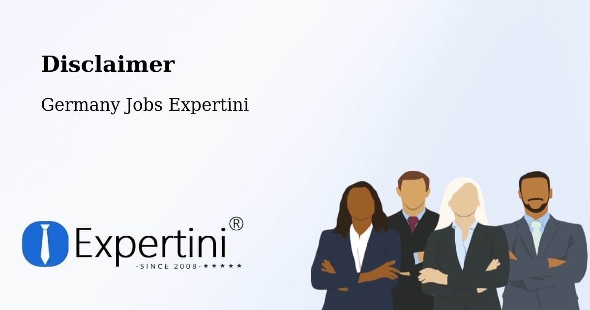 Disclaimer – Görzig - Germany Jobs Expertini