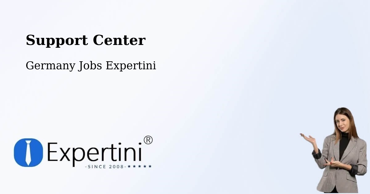 Support Services – Görzig - Germany Jobs Expertini